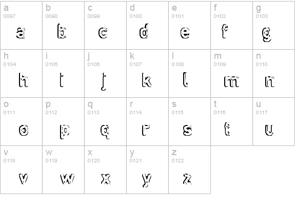 defora details - Free Fonts at FontZone.net