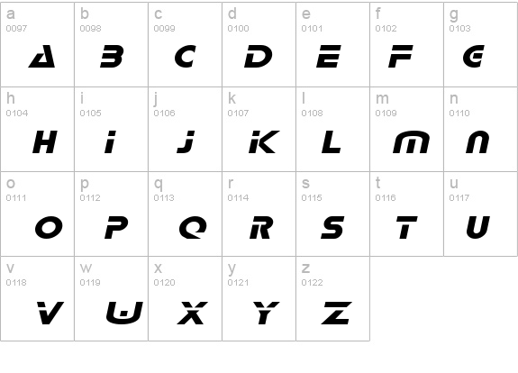 Delta-Extended Italic details - Free Fonts at FontZone.net