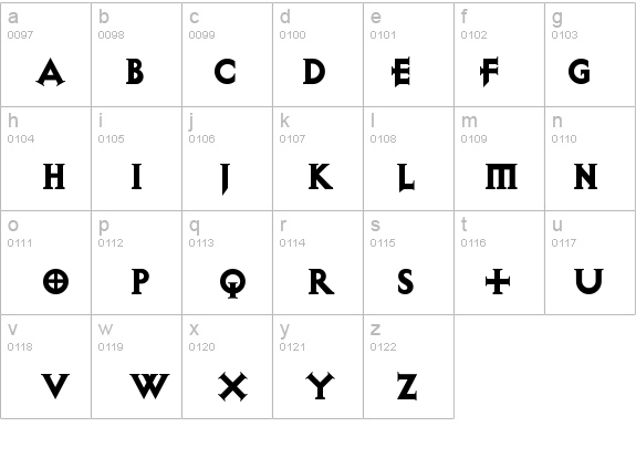 Diablo Heavy details - Free Fonts at FontZone.net