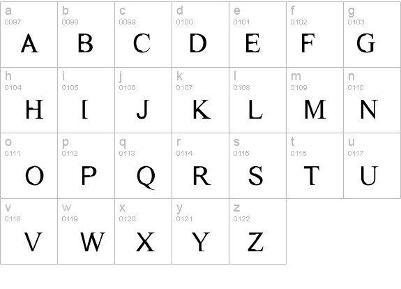 Dichotomy Regular details - Free Fonts at FontZone.net