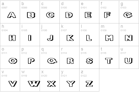 Diet Dr. Creep details - Free Fonts at FontZone.net