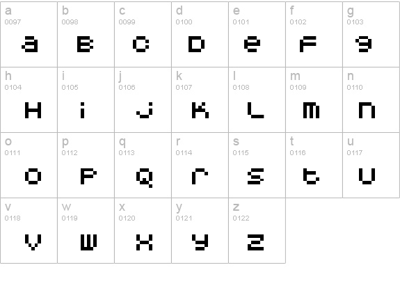 DoubleOhOne details - Free Fonts at FontZone.net