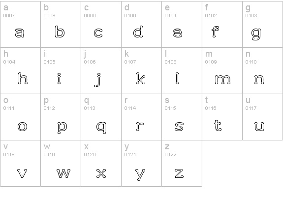 Drummon Outline details - Free Fonts at FontZone.net