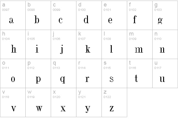 Dubiel (Plain):001.001 details - Free Fonts at FontZone.net