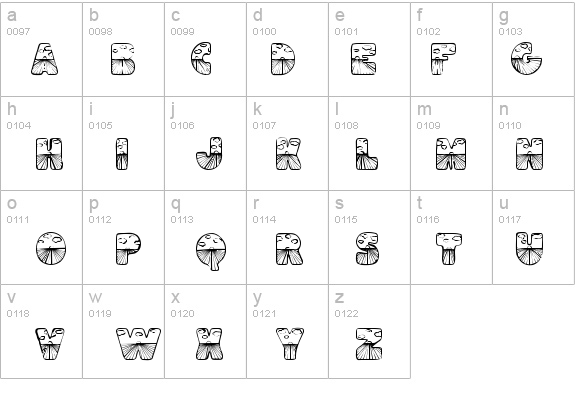 Easter Sunrise details - Free Fonts at FontZone.net