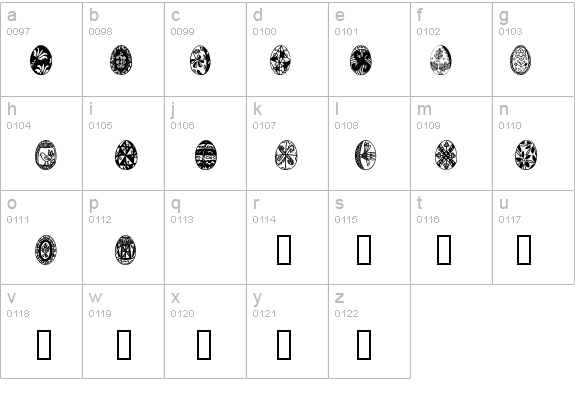 EasterTime details - Free Fonts at FontZone.net