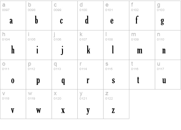 ECBCheltenham-Normal details - Free Fonts at FontZone.net