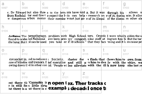 EchoPageThree details - Free Fonts at FontZone.net