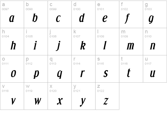 Effloresce Bold Italic details - Free Fonts at FontZone.net