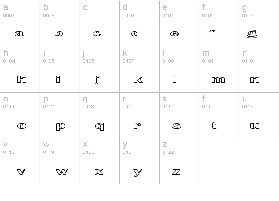Effluence details - Free Fonts at FontZone.net
