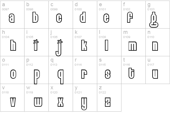 Eight Track program 3 details - Free Fonts at FontZone.net