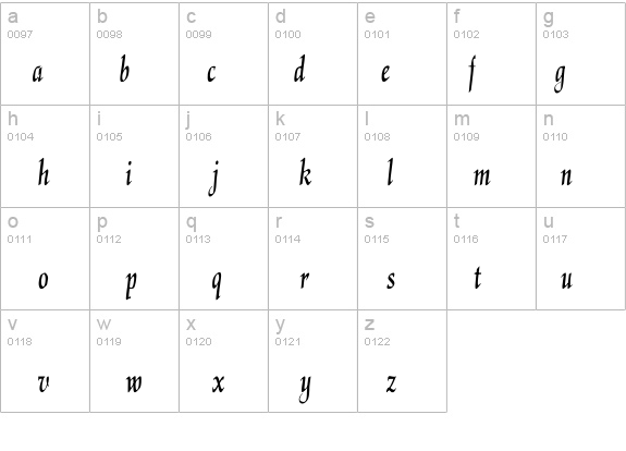 ElGar Cn details - Free Fonts at FontZone.net