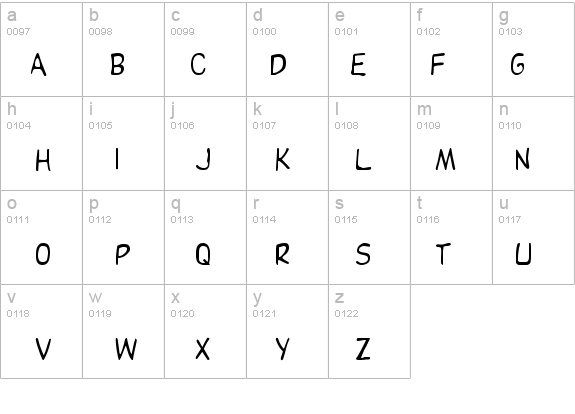 Eliza Normal details - Free Fonts at FontZone.net