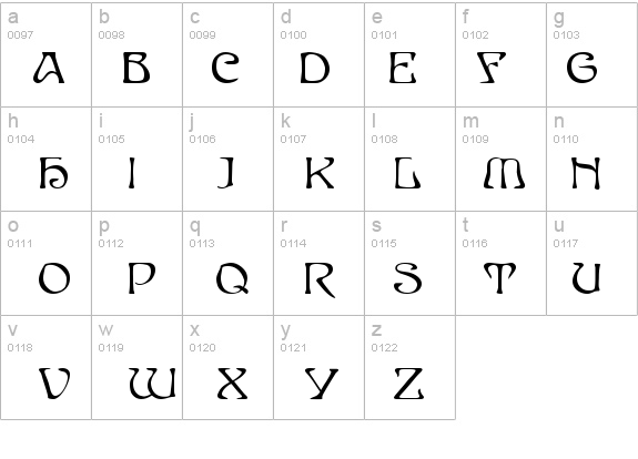 Elves Bold details - Free Fonts at FontZone.net