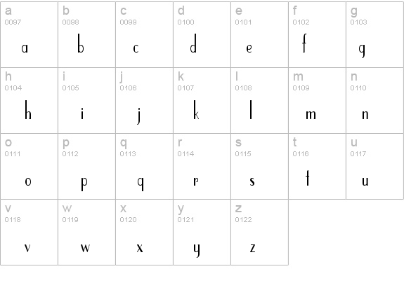 ElyseeCondensed Normal details - Free Fonts at FontZone.net