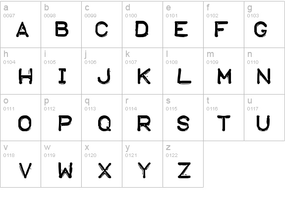 Embossing Tape 1 (BRK) details - Free Fonts at FontZone.net