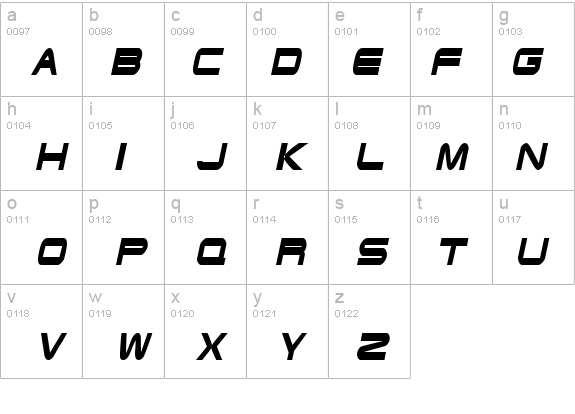 EndzoneCondensed Oblique details - Free Fonts at FontZone.net