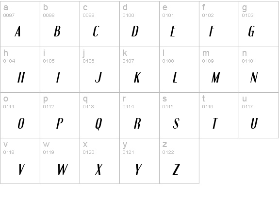 Engebrechtre Italic details - Free Fonts at FontZone.net