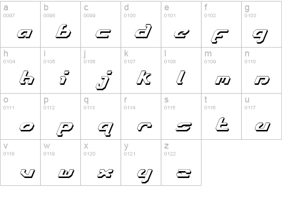 Ensign Flandry Shadow Italic details - Free Fonts at FontZone.net