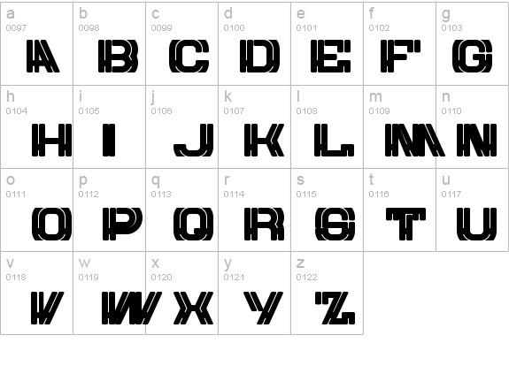 EUROW details - Free Fonts at FontZone.net