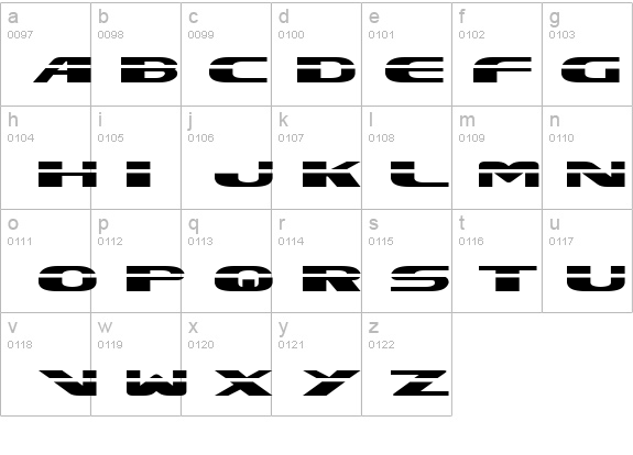 Excelerate Straight details - Free Fonts at FontZone.net