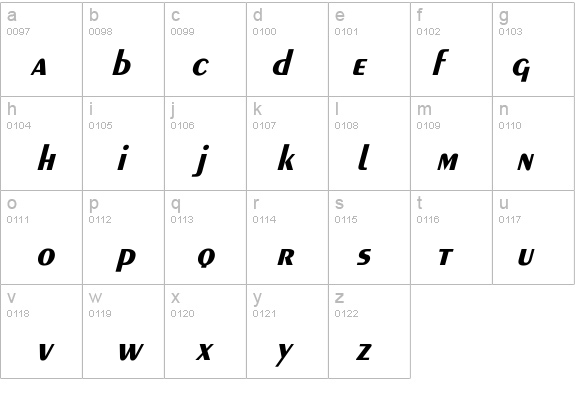 Exotic-Bold Italic details - Free Fonts at FontZone.net