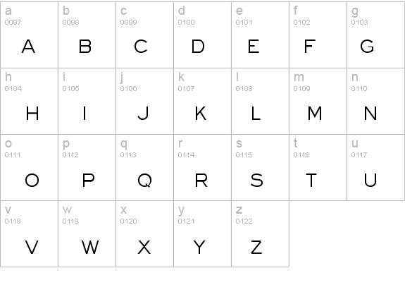 Eyeglass-Condensed Normal details - Free Fonts at FontZone.net