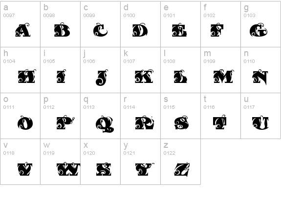 Fantastic MF Initials details - Free Fonts at FontZone.net