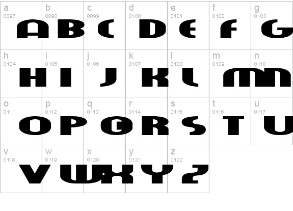 fatboy details - Free Fonts at FontZone.net