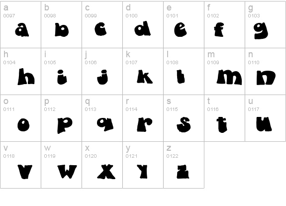 Fatty Bombatty details - Free Fonts at FontZone.net