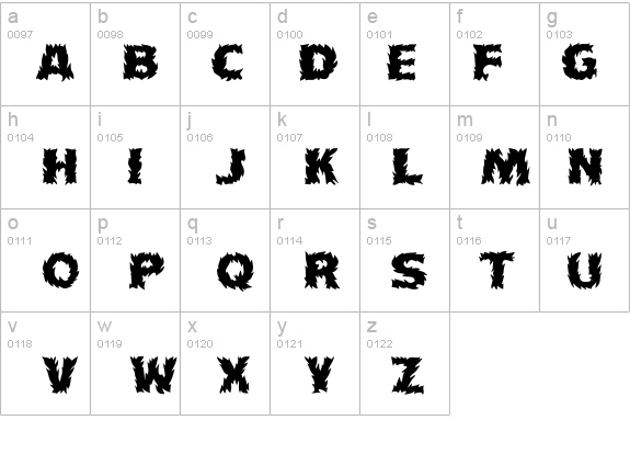 Firecat details - Free Fonts at FontZone.net