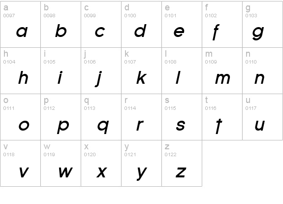 Florencesans Bold Italic details - Free Fonts at FontZone.net