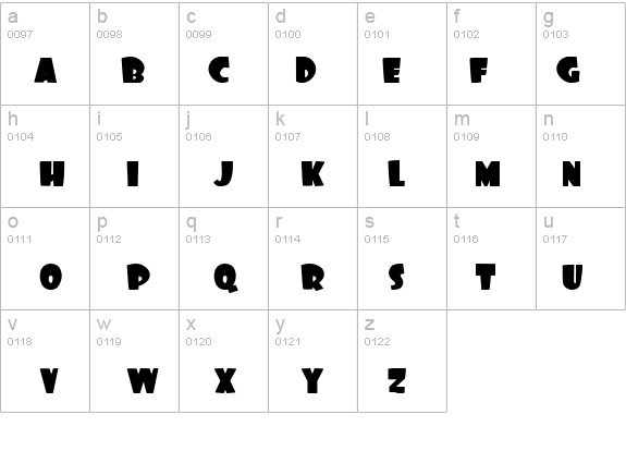 Foo details - Free Fonts at FontZone.net