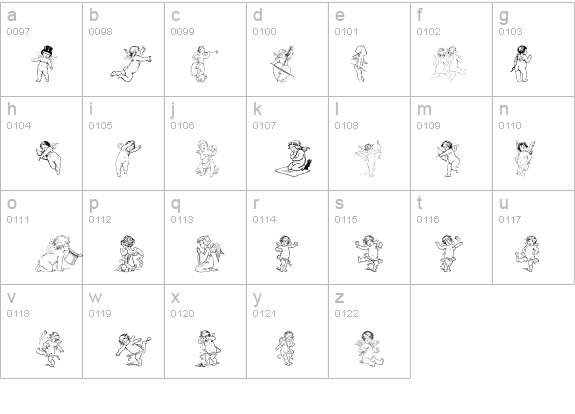 Gabriel's Angels details - Free Fonts at FontZone.net