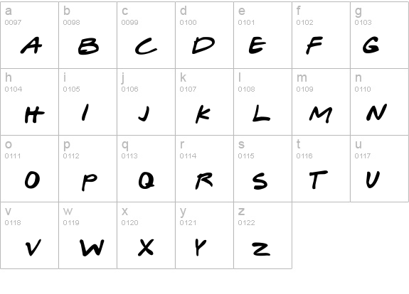 Gabriel Weiss' Friends Font details - Free Fonts at FontZone.net