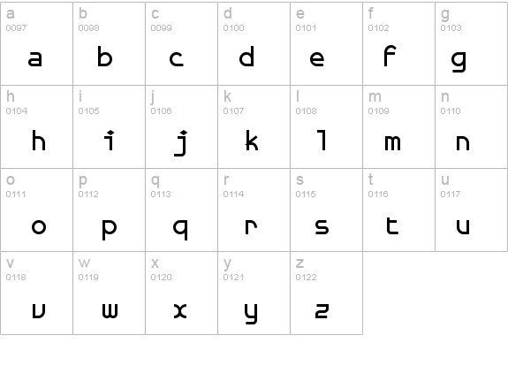 GalexicaMono Bold details - Free Fonts at FontZone.net