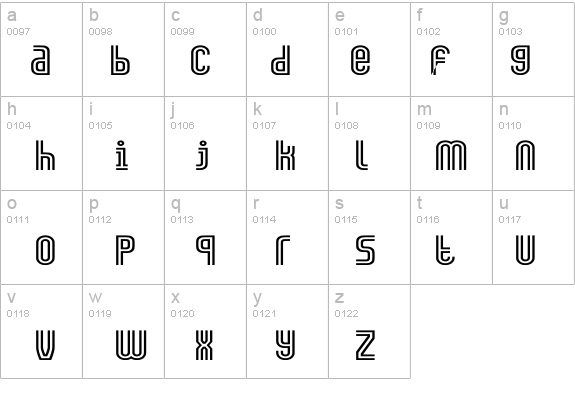 GALLEDIS Wd details - Free Fonts at FontZone.net