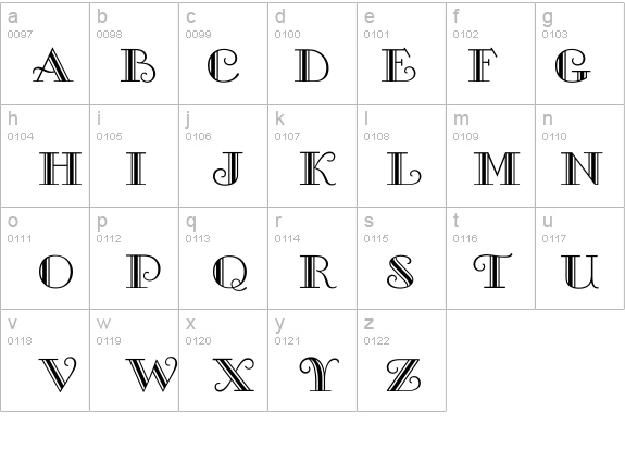 GalliaFont details - Free Fonts at FontZone.net