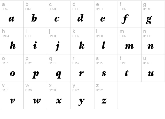 GammaEF-BlackItalic details - Free Fonts at FontZone.net