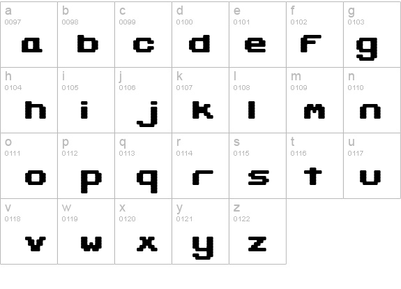 Gaposis Solid (BRK) details - Free Fonts at FontZone.net