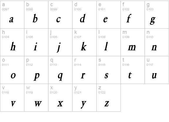 Garrick-Condensed Bold Italic details - Free Fonts at FontZone.net