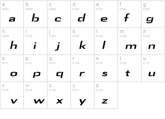 Gauss-Extended Italic details - Free Fonts at FontZone.net