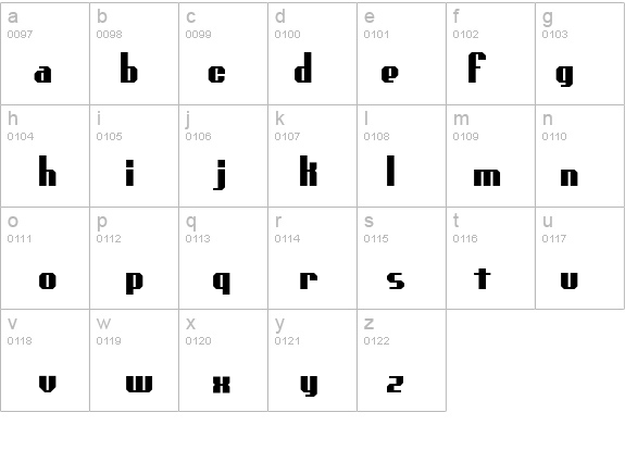 genotype S BRK details - Free Fonts at FontZone.net
