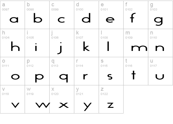 GeoPlain Ex details - Free Fonts at FontZone.net