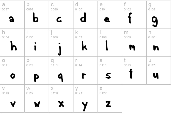 GF Matilda normal details - Free Fonts at FontZone.net