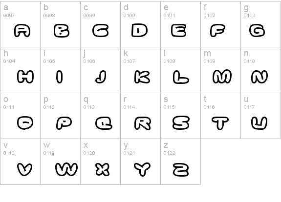 Ghostmeat details - Free Fonts at FontZone.net