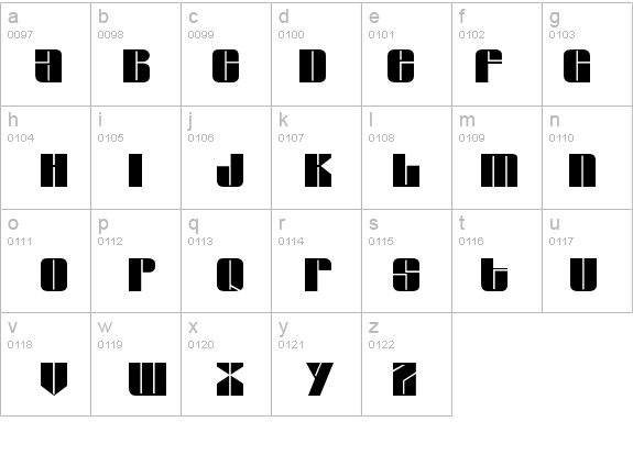 Glacier details - Free Fonts at FontZone.net