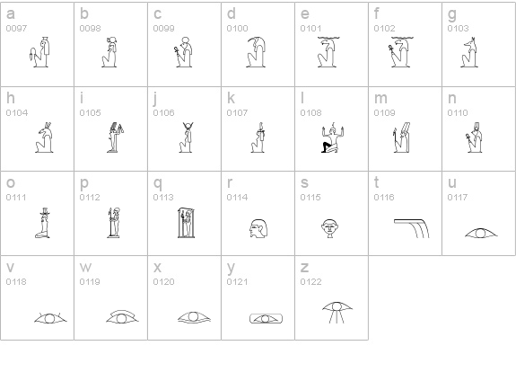 GlyphBasic A details - Free Fonts at FontZone.net