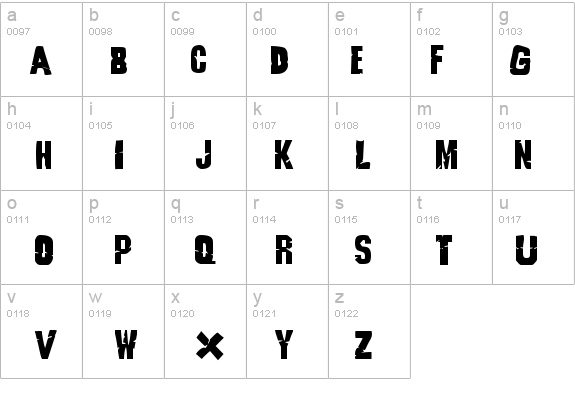 Godzilla  details - Free Fonts at FontZone.net
