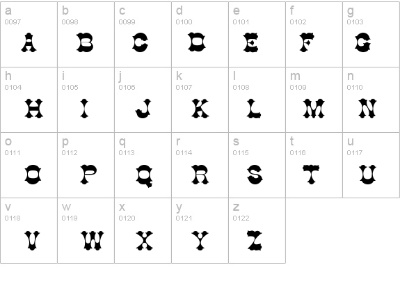 Good Bad Ugly details - Free Fonts at FontZone.net